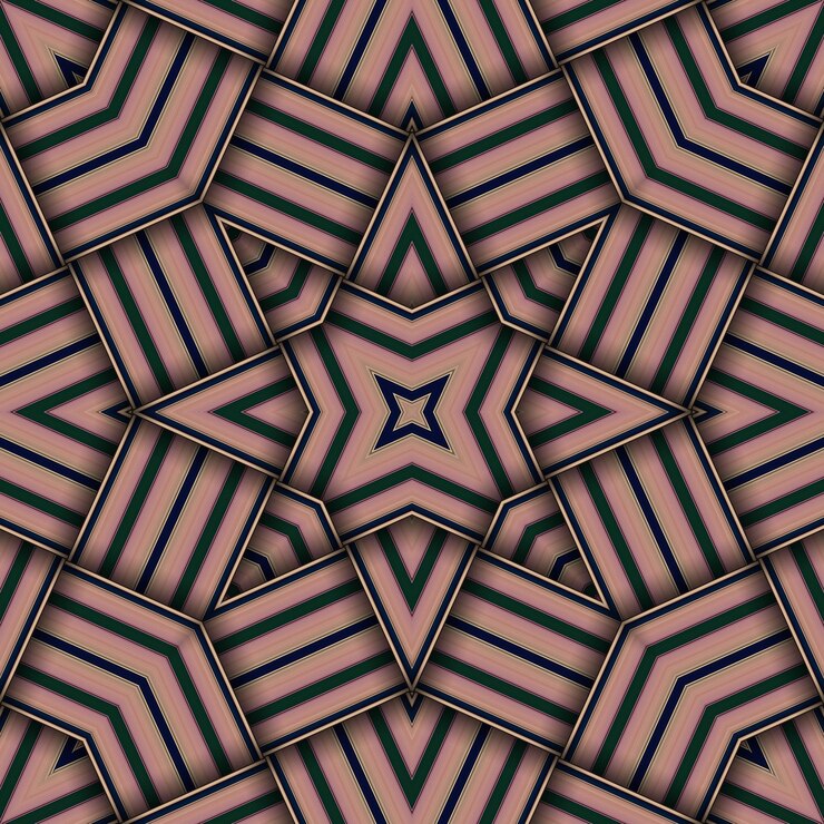 Foto padrão abstrato quadrado sem costura textura artística têxteis e moda