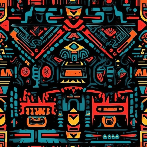 padrão azteca