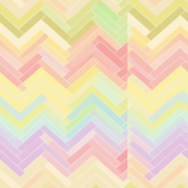 Padrão chevron pastel que é pastel