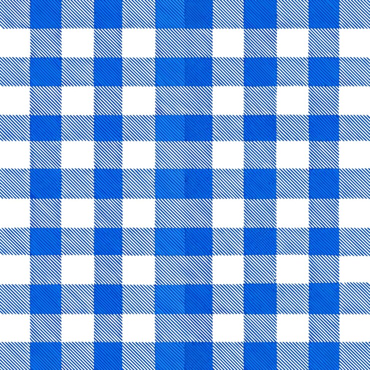 Foto padrão clássico de quadros azuis e brancos perfeito para design têxtil
