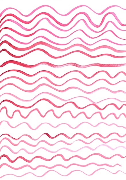 Foto padrão com ondas vermelhas.