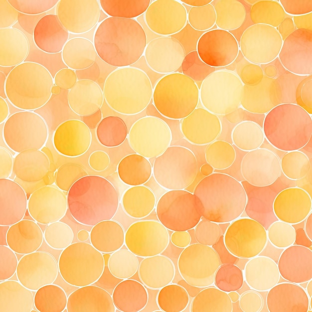 padrão de aquarela laranja claro fundo laranja gradiente pano de fundo em branco vazio