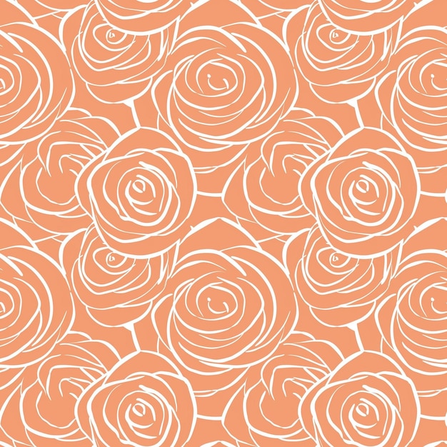 Foto padrão de azulejos de rosa desenho floral tilework padrão botânico