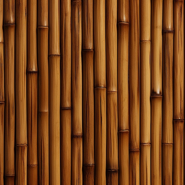 padrão de bambu feito de varas de bambu bege