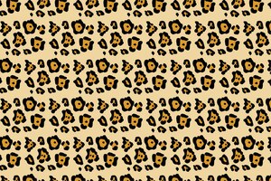 Foto padrão de camuflagem sem costura pele de leopardo fundo abstrato manchas escuras impressão laranja em tecido e
