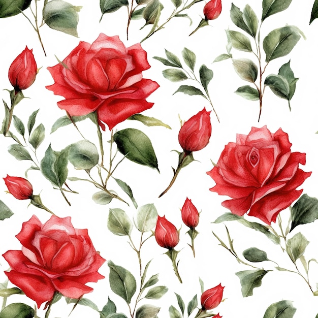 Foto padrão de flores rosas