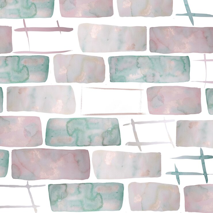 Foto padrão de forma de aquarela desenhado à mão