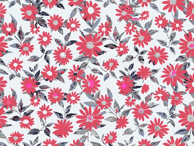 padrão de fundo floral