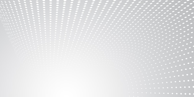 padrão de grade geométrica hexágono branco em visão em perspectiva conceito de fundo moderno linha de tecnologia