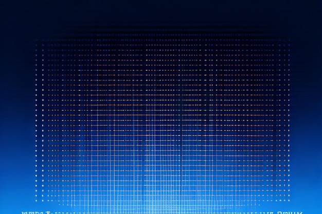 Padrão de meio-tom azul abstrato em fundo de gradiente de cor azul desfocado