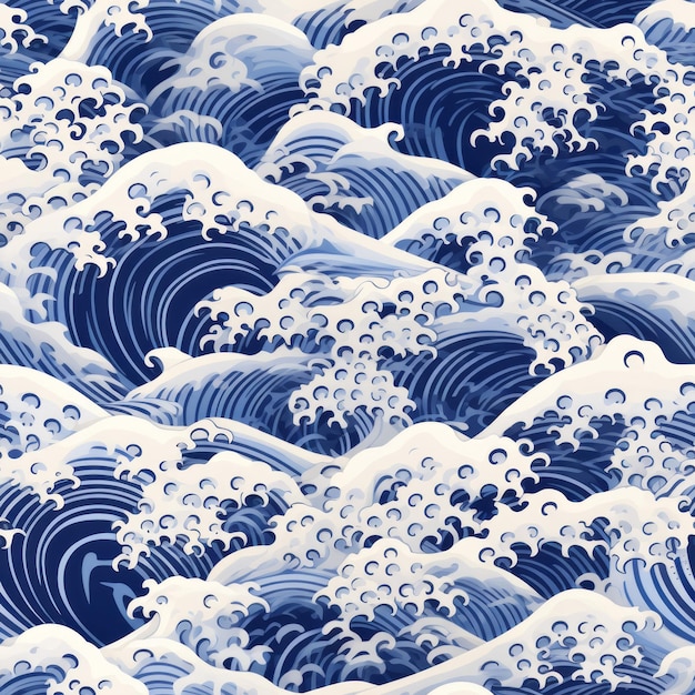 Foto padrão de ondas marinhas