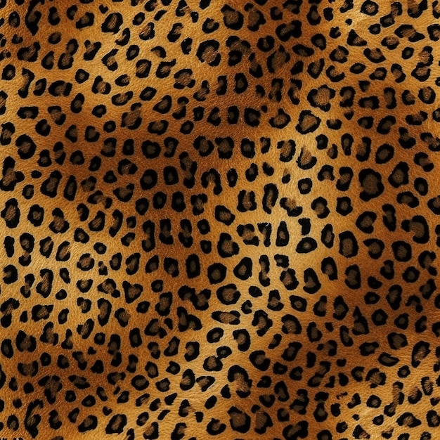 Foto padrão de pele de leopardo