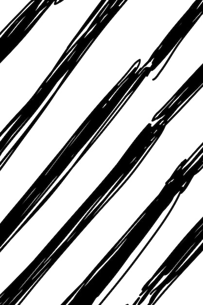 Padrão de pincel png fundo transparente design de tinta simples