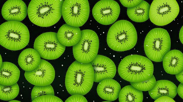 Foto padrão de pixel de refresco de kiwi