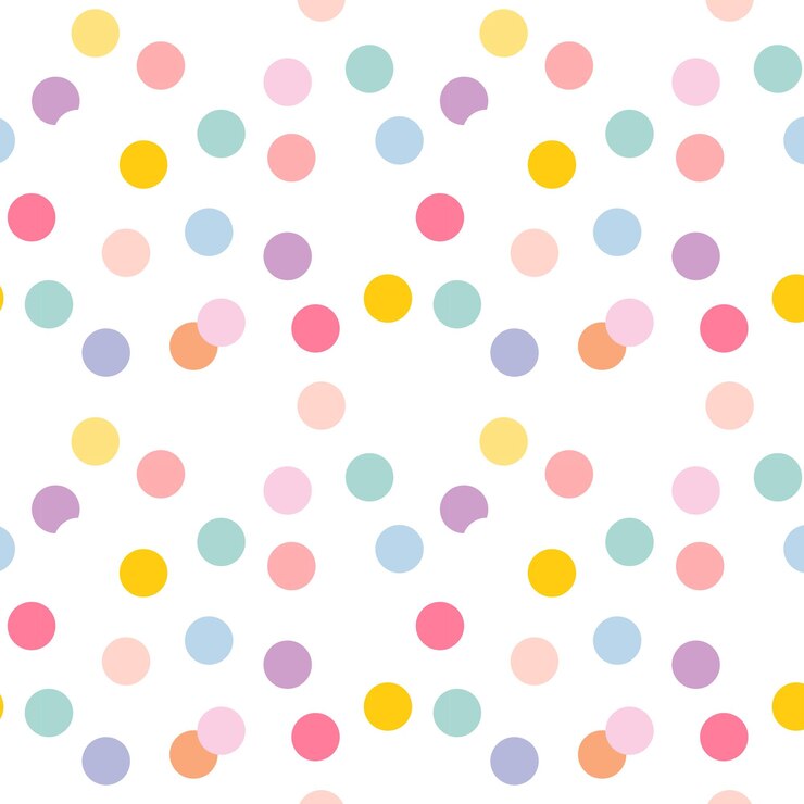 Foto padrão de pontos png pastepolka de fundo transparente
