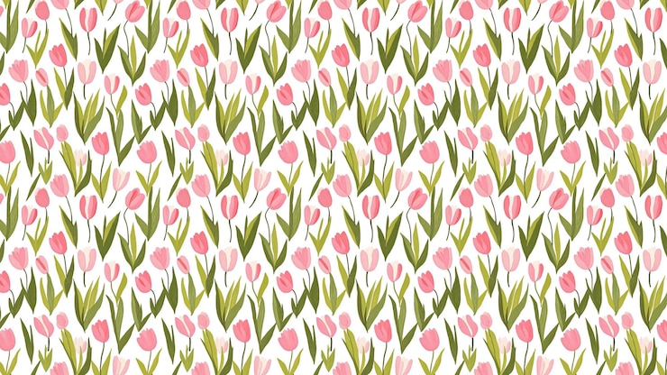 Foto padrão de tulipa rosa