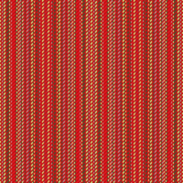 Padrão de vetor de tecido de textura de linhas de listras com um fundo vertical têxtil sem costura