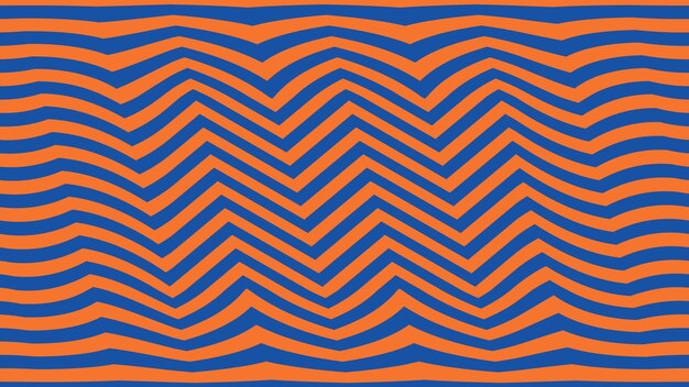 Padrão de zig zag sem costura Pode ser usado para texturas de superfície de fundo de página da web de tecido Padrão ZIGZAG em rosa e cor azul marinho