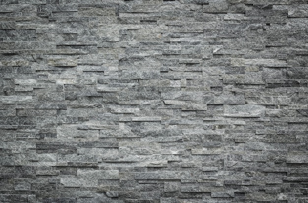 padrão decorativo da superfície da parede de pedra ardósia preta