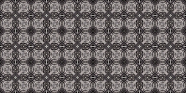 Padrão étnico Textura ou plano de fundo de design de tecido de caleidoscópio abstrato