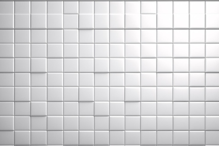 Foto padrão geométrico 3d branco fundo papel de parede geometrico abstrato 3d design de textura de parede moderna fundo padrão geométricos abstratos brancos ai generativo