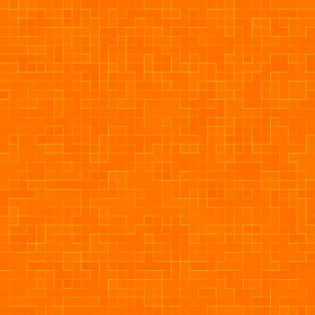 Padrão geométrico colorido abstrato, fundo de textura de mosaico de grés laranja, amarelo e vermelho, fundo de parede de estilo moderno.