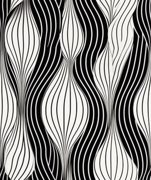 padrão geométrico preto e branco abstrato com as linhas.