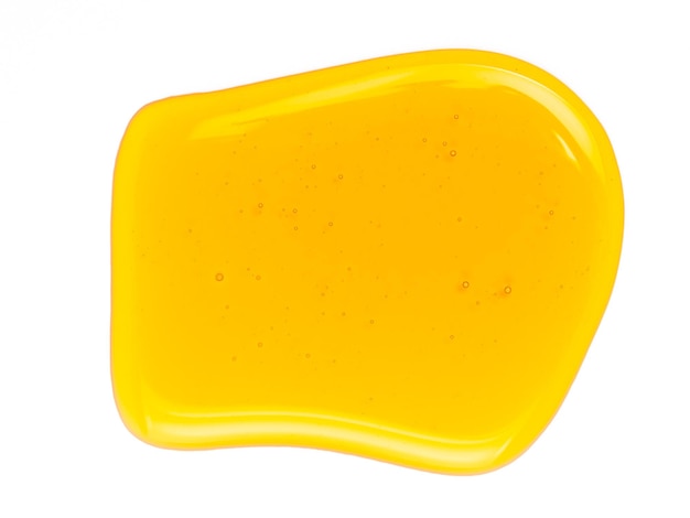 Padrão ou fundo abstrato de gota de mel isolado em branco