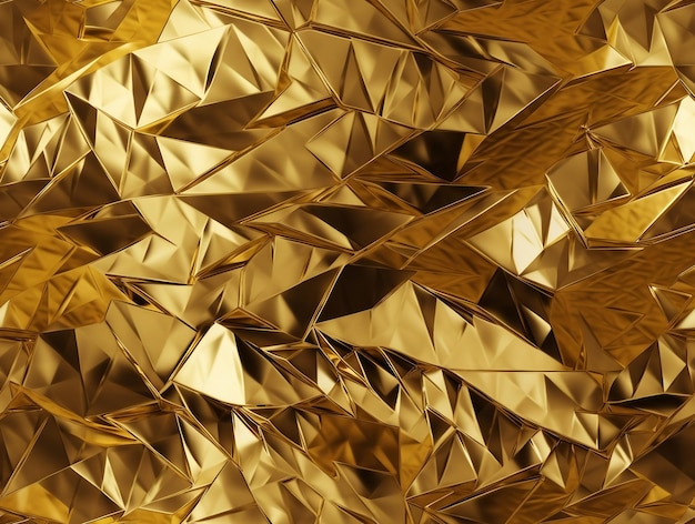 Padrão perfeito de fundo de textura de metal dourado derretido líquido gerado por ai