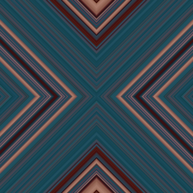 Padrão quadrado perfeito de linhas e losangos textura multicolorida