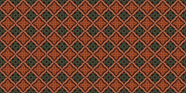 Padrão sem costura boho étnico Textura de design de tecido caleidoscópico abstrato