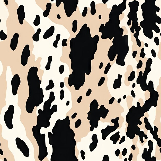 Foto padrão sem costura com estampa de leopardo textura de pele animal