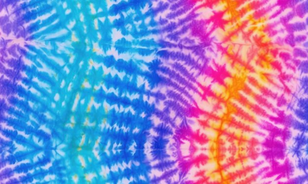 Padrão sem costura tiedye Ornamentos diy abstratos Tecido de coloração de arco-íris Para cartão de ilustração de livro de cartão postal Criado com ferramentas generativas de IA