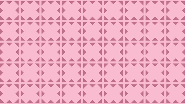 Foto padrão sem costuras com formas geométricas sobre um fundo rosa.