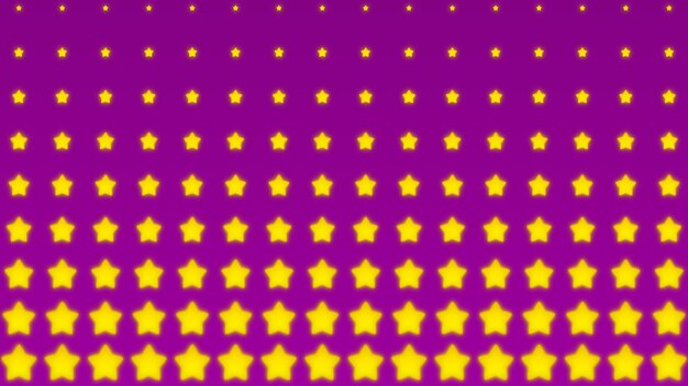 Padrão semitono com estrelas douradas Semitono com estrela dourada em fundo roxo