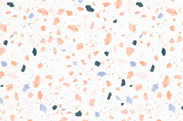 Padrão terrazzo png estético fundo transparente design pastel abstrato