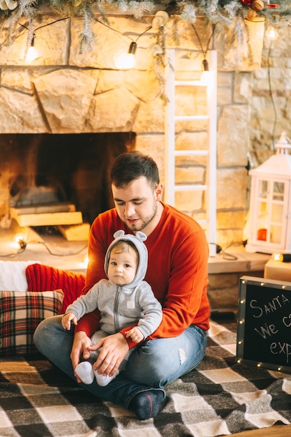 Padre con hijo