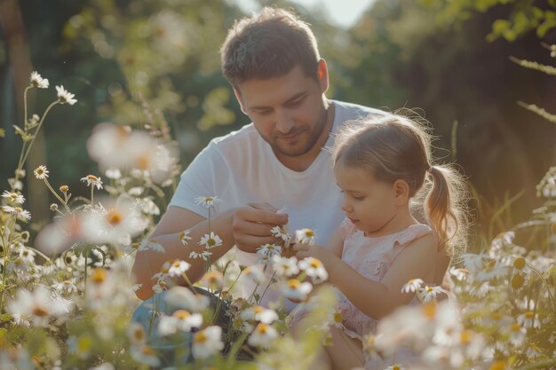 Padre con su hija