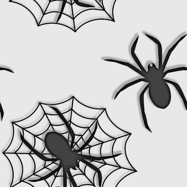Padrões bonitos sem costura de Halloween
