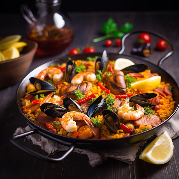 Paella Un plato de sabor español