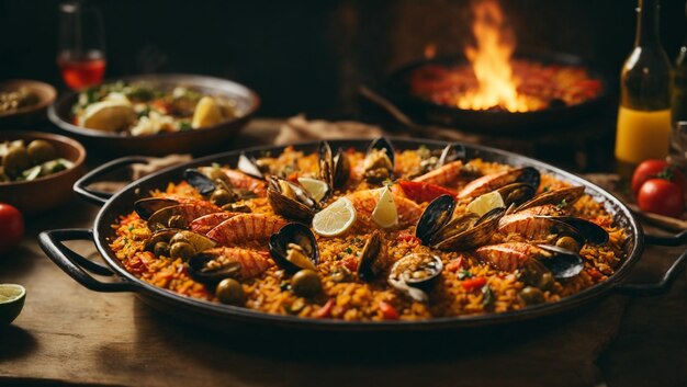 Foto la paella