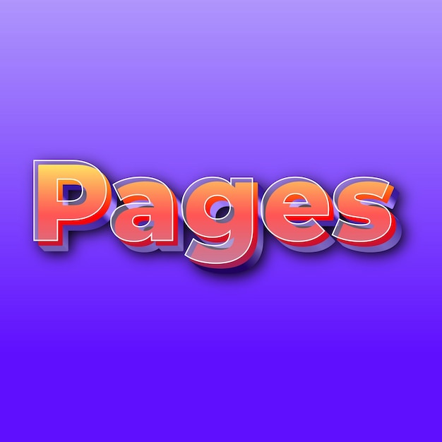 PagesText-Effekt JPG-Farbverlauf lila Hintergrundkartenfoto