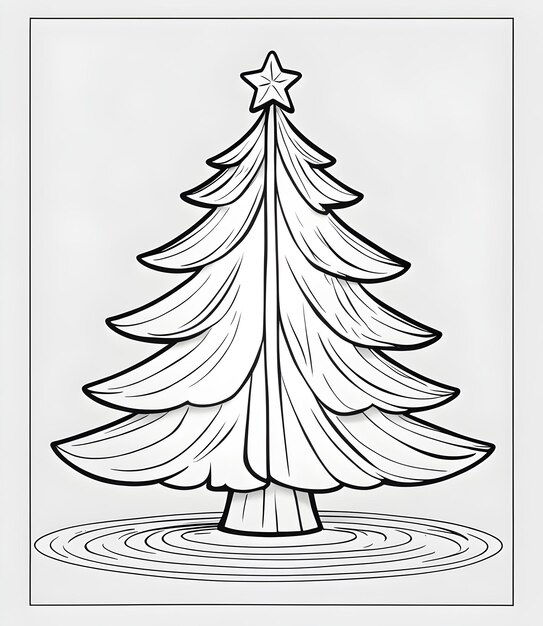 desenho para colorir e imprimir de natal
