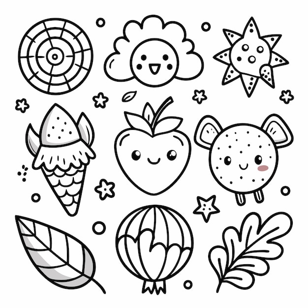 desenho para colorir pequeno