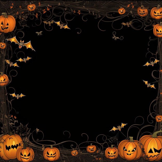 Foto página de diario alineada en el tema de halloween