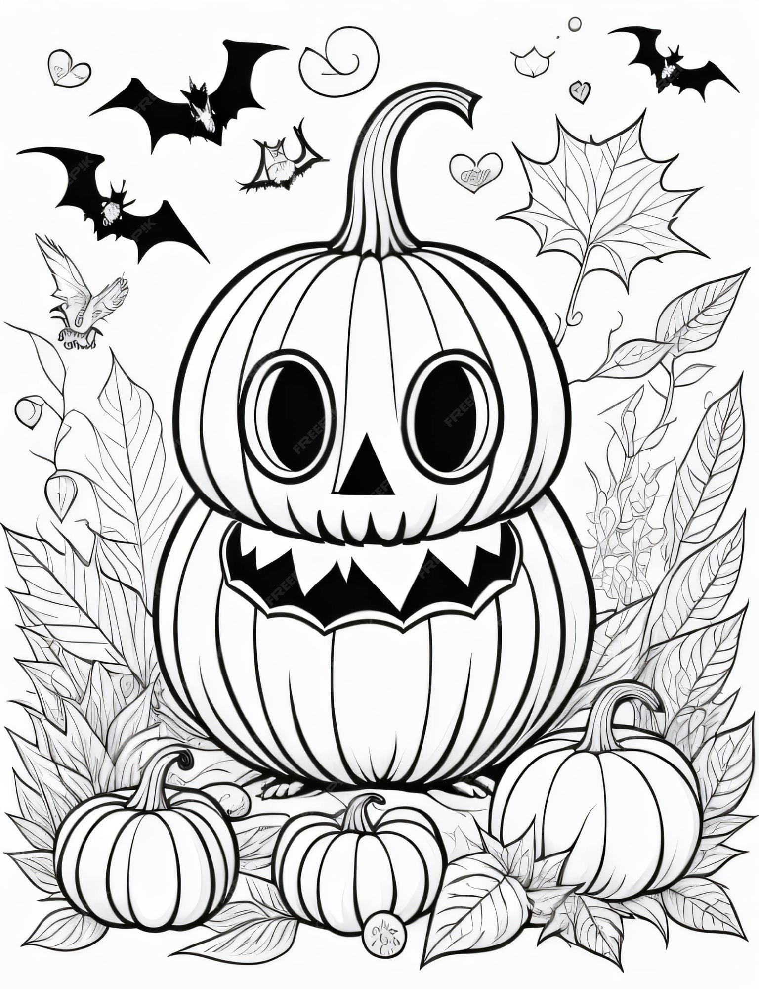 Desenho de Casa do terror para Colorir - Colorir.com