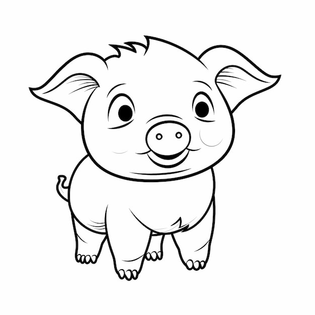 Piglet para coloritr