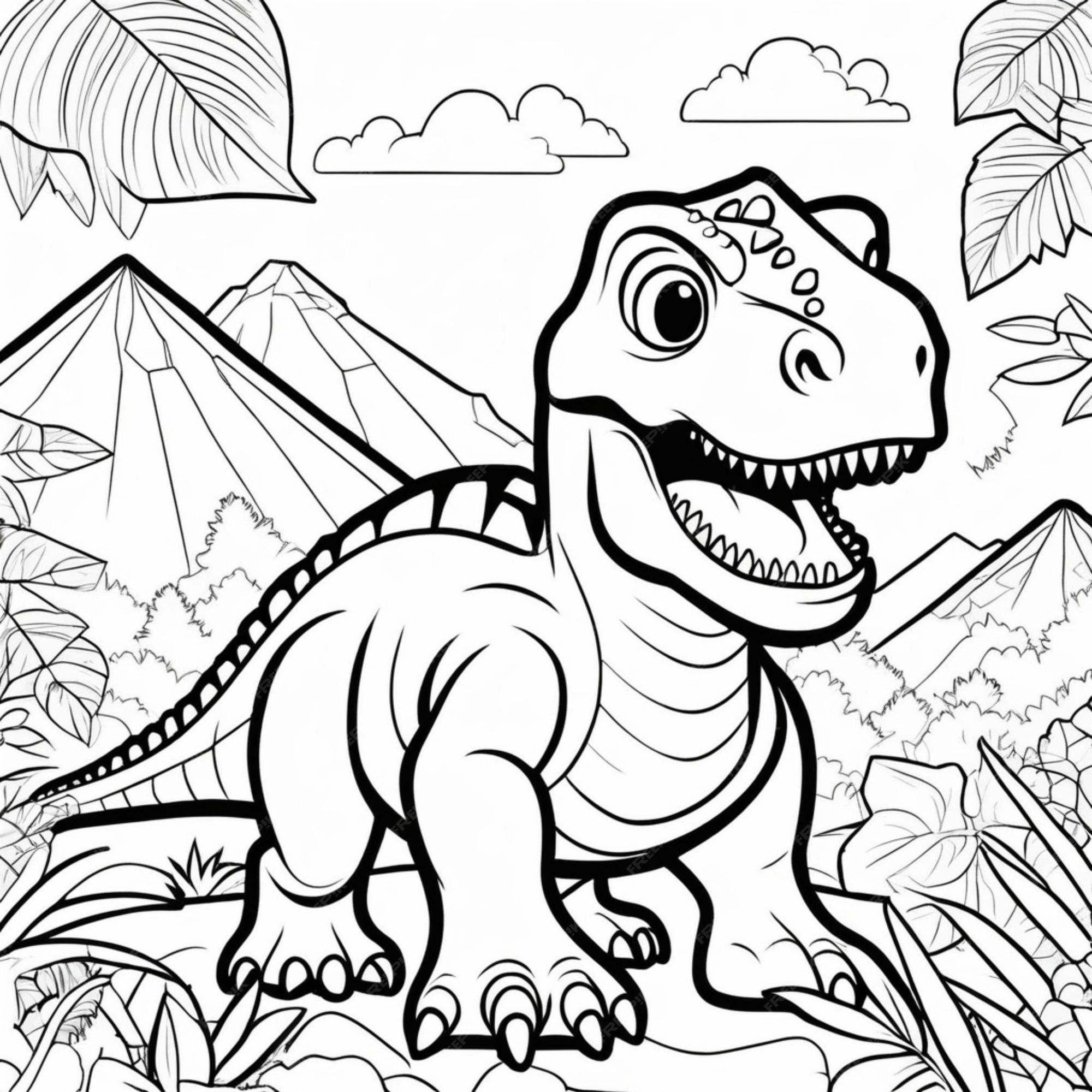 Jurassic World 3: Desenhos para colorir e atividades com os dinossauros