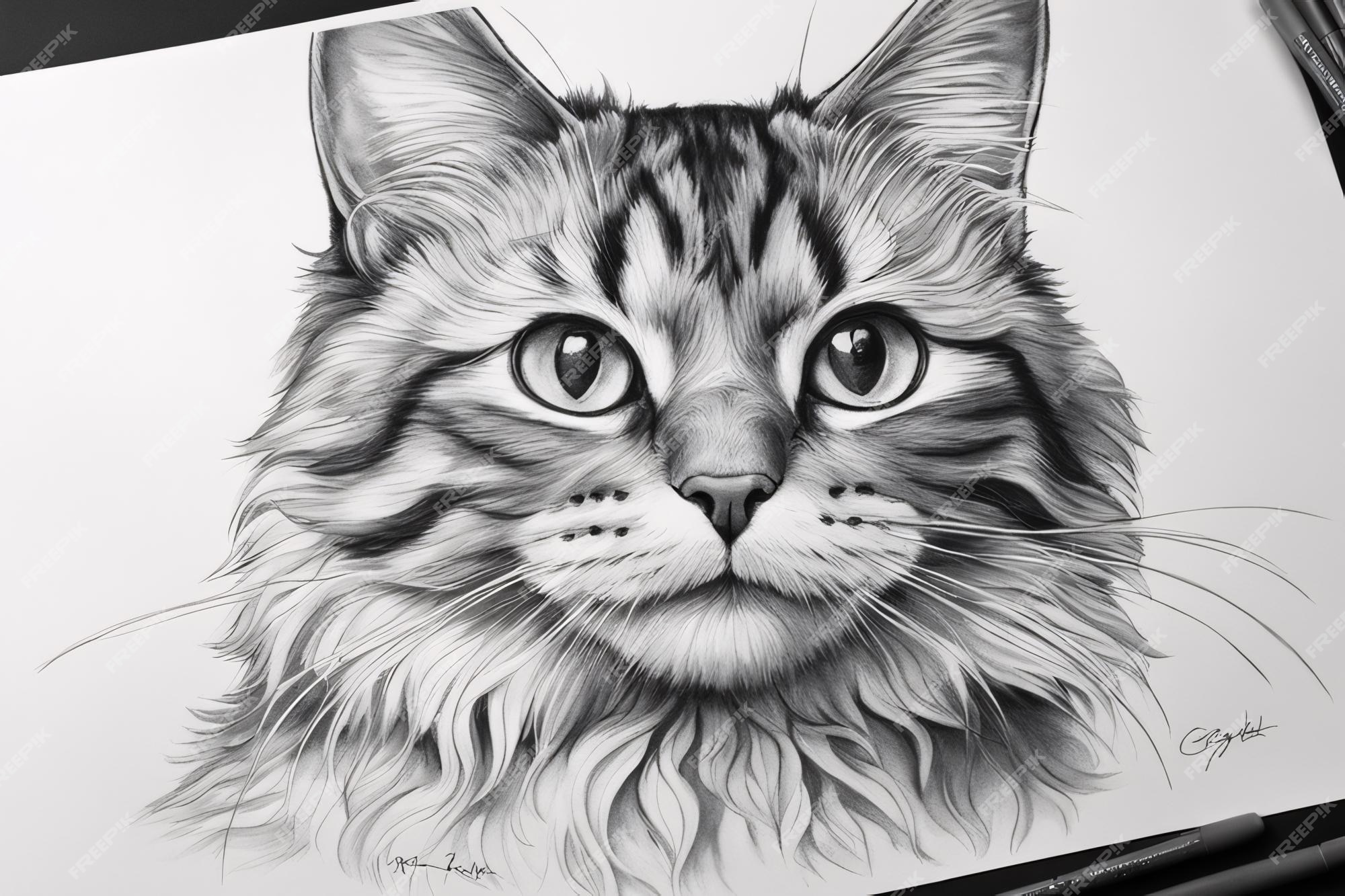 Página 58  Desenhos De Gatos Para Imprimir Imagens – Download Grátis no  Freepik