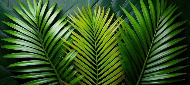 Página de pared de hoja de palma HD 8K Imagen fotográfica de stock